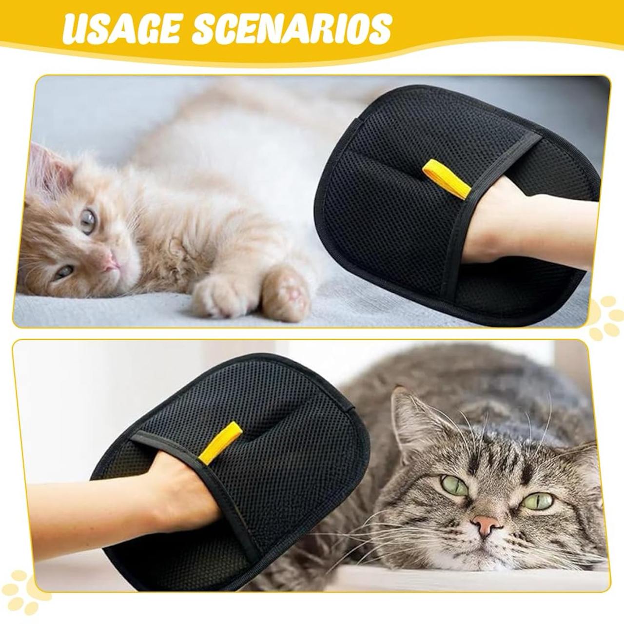 Pet hair Removal Glove